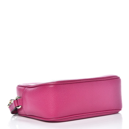 Gucci Cellarius Calfskin Small Soho Disco Bag Bright Bouganville 4 of 7