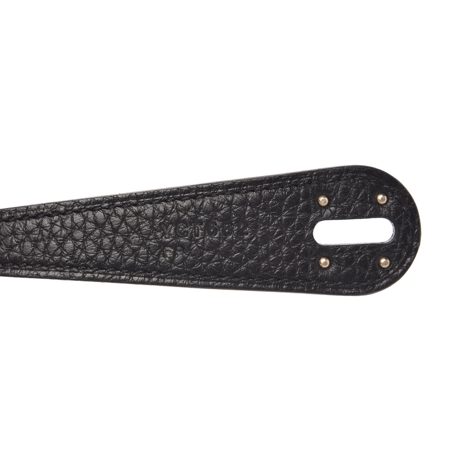 Hermes Taurillon Clemence Lindy 30 Black 9 of 11
