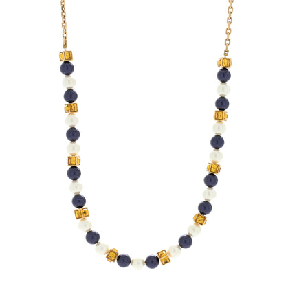 Louis Vuitton Pearl Crystal Cry Me A River Short Necklace 1 of 4