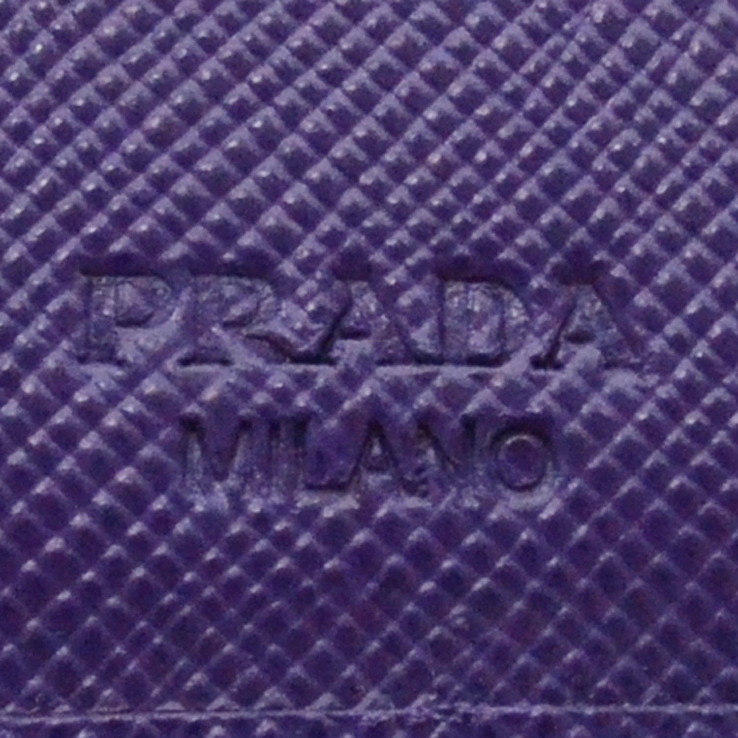 Prada Saffiano Metal 6 Key Holder Viola 5 of 6