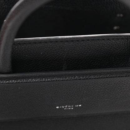 Givenchy Grained Calfskin Mini Horizon Satchel Black 9 of 9