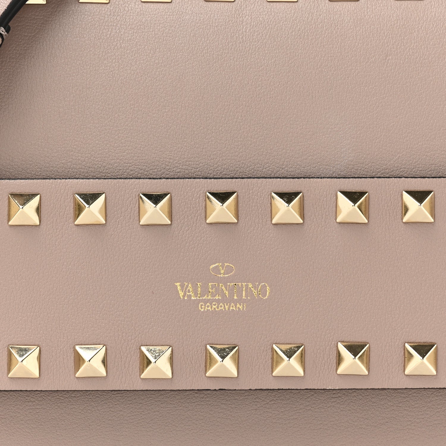Valentino Garavani Vitello Rockstud Side Slip Crossbody Poudre 7 of 17