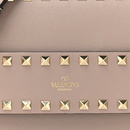 Valentino Garavani Vitello Rockstud Side Slip Crossbody Poudre 7 of 17