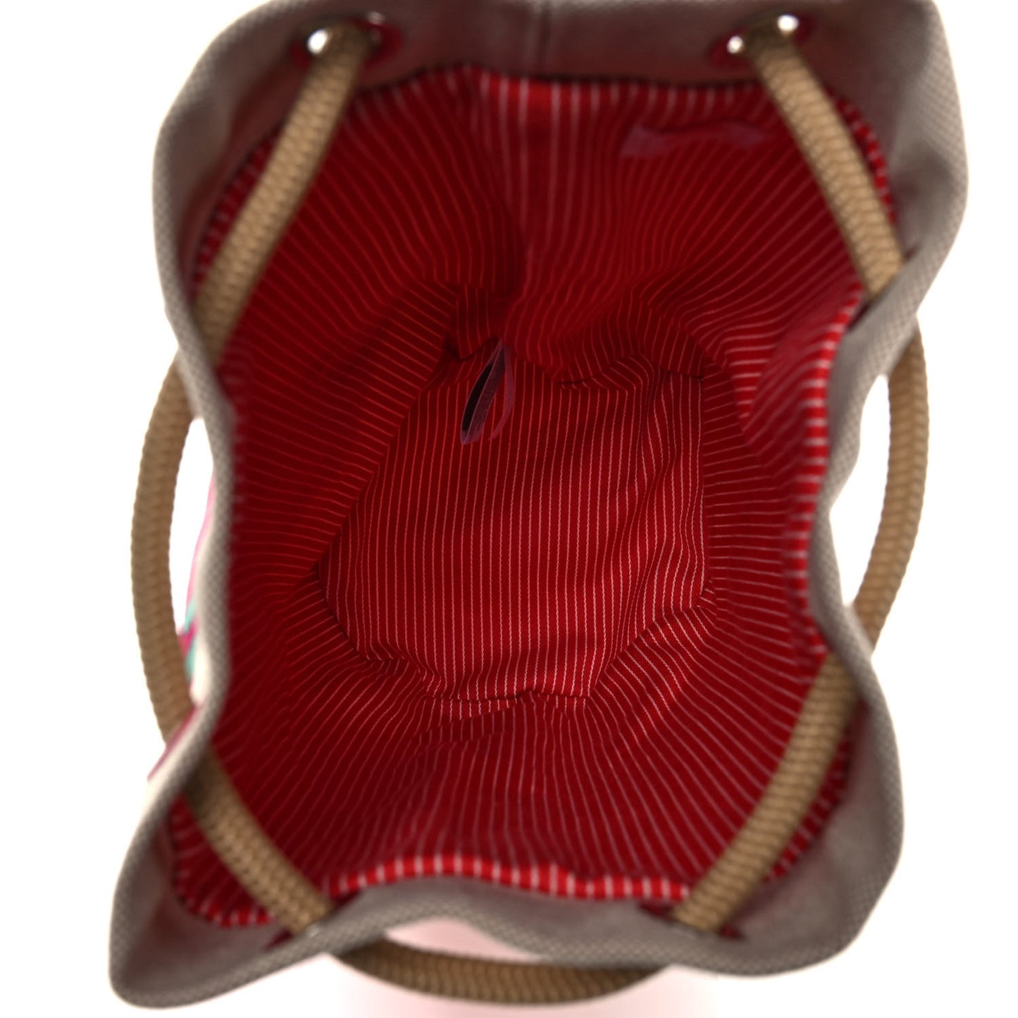 Toile H Canvas Under The Waves Drawstring Duffle Bag