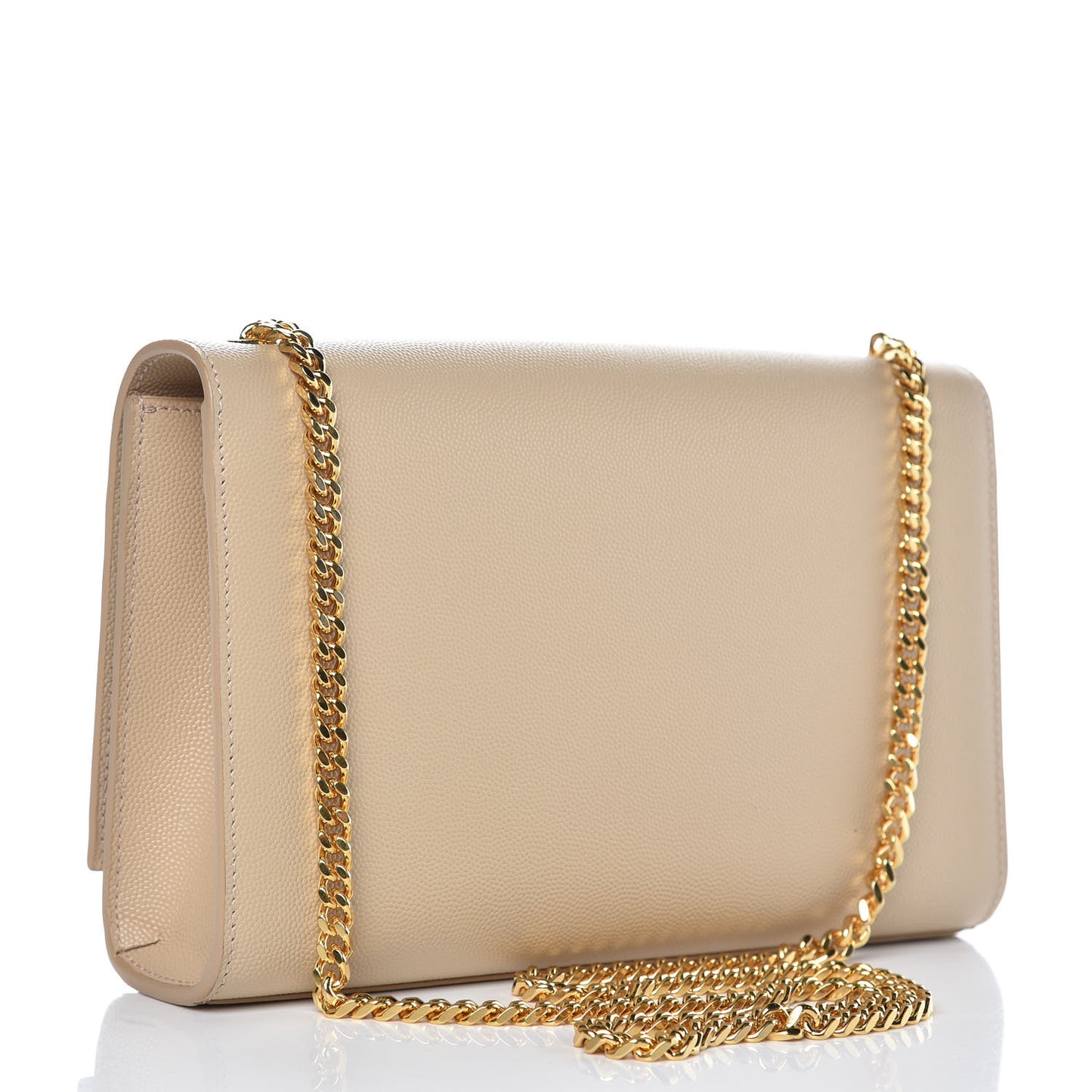 Grain De Poudre Medium Monogram Kate Satchel Nude Powder