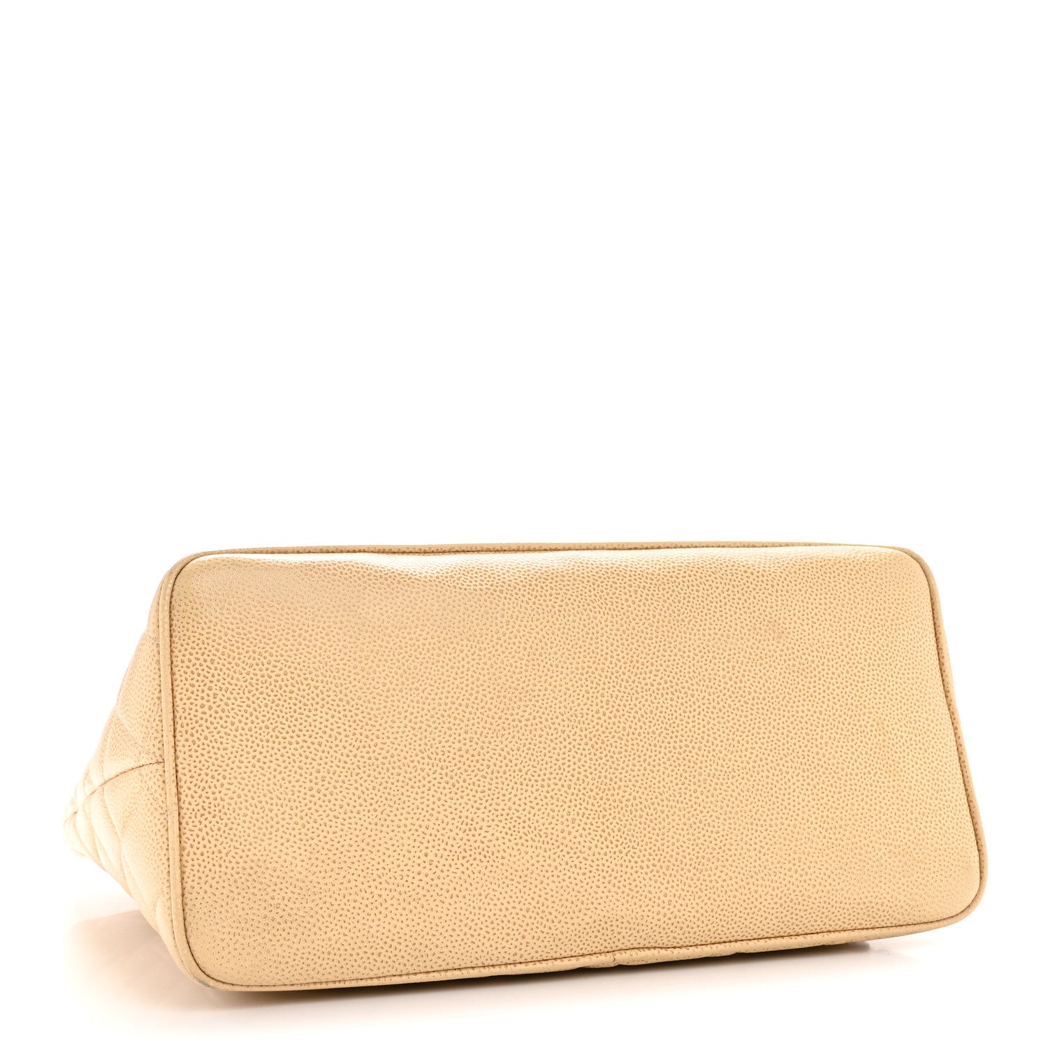 Chanel Caviar Quilted Medallion Tote Beige 4 of 14