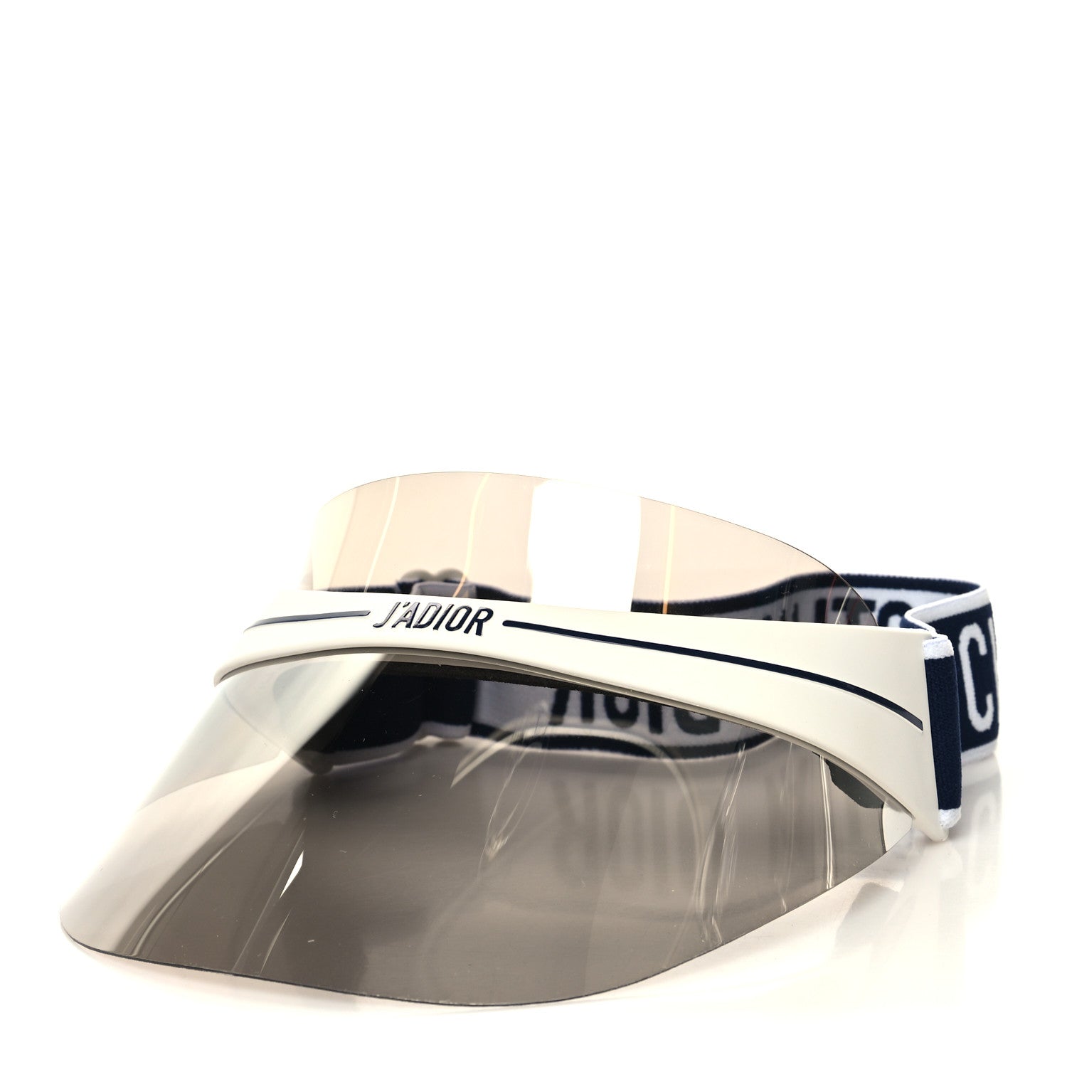 Christian Dior Mirrored DiorClub1 Sun Visor Navy 2 of 9