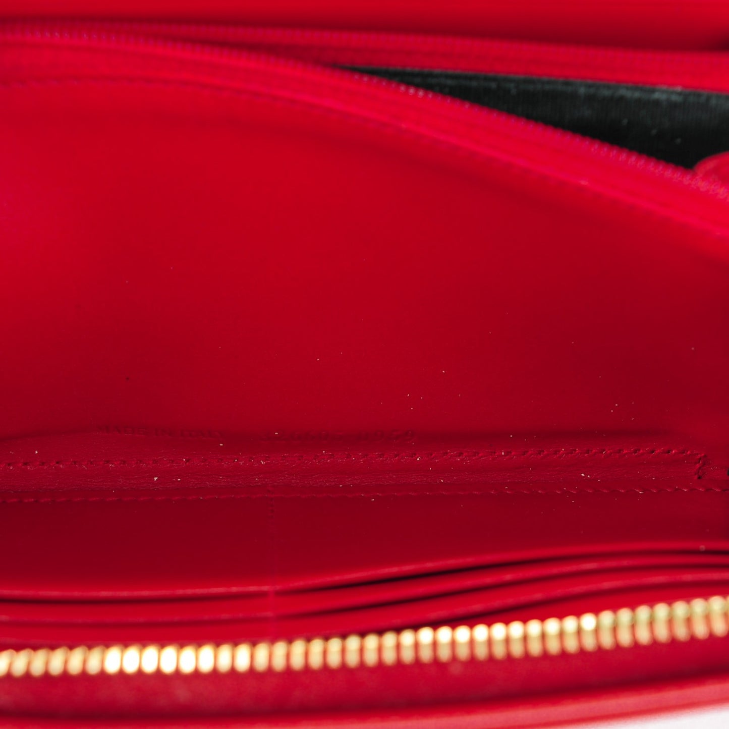 Calfskin Classic Zip Around Continental Wallet Rouge Orient