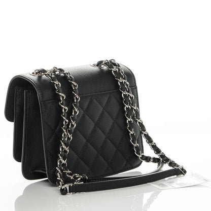 Chanel Caviar Quilted CC Box Flap Black 4 of 9