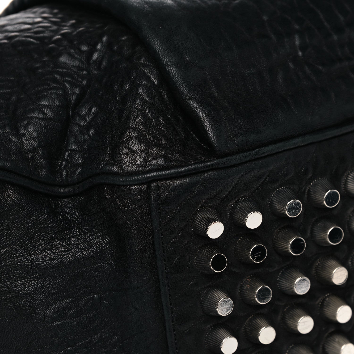 Alexander Wang Pebbled Lambskin Morgan Hobo Black Silver Hardware 9 of 15