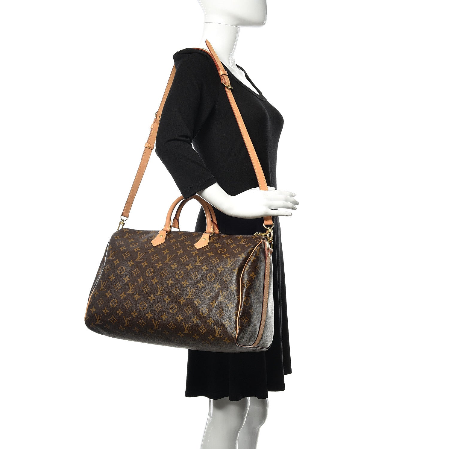 Louis Vuitton Monogram Speedy Bandouliere 40 2 of 13
