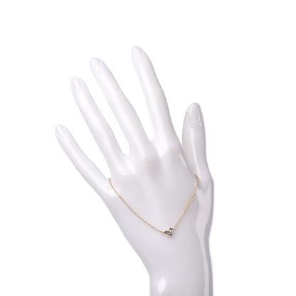 Tiffany 18K Rose Gold Diamond Elsa Peretti Diamonds by the Yard Heart Bracelet 2 of 7