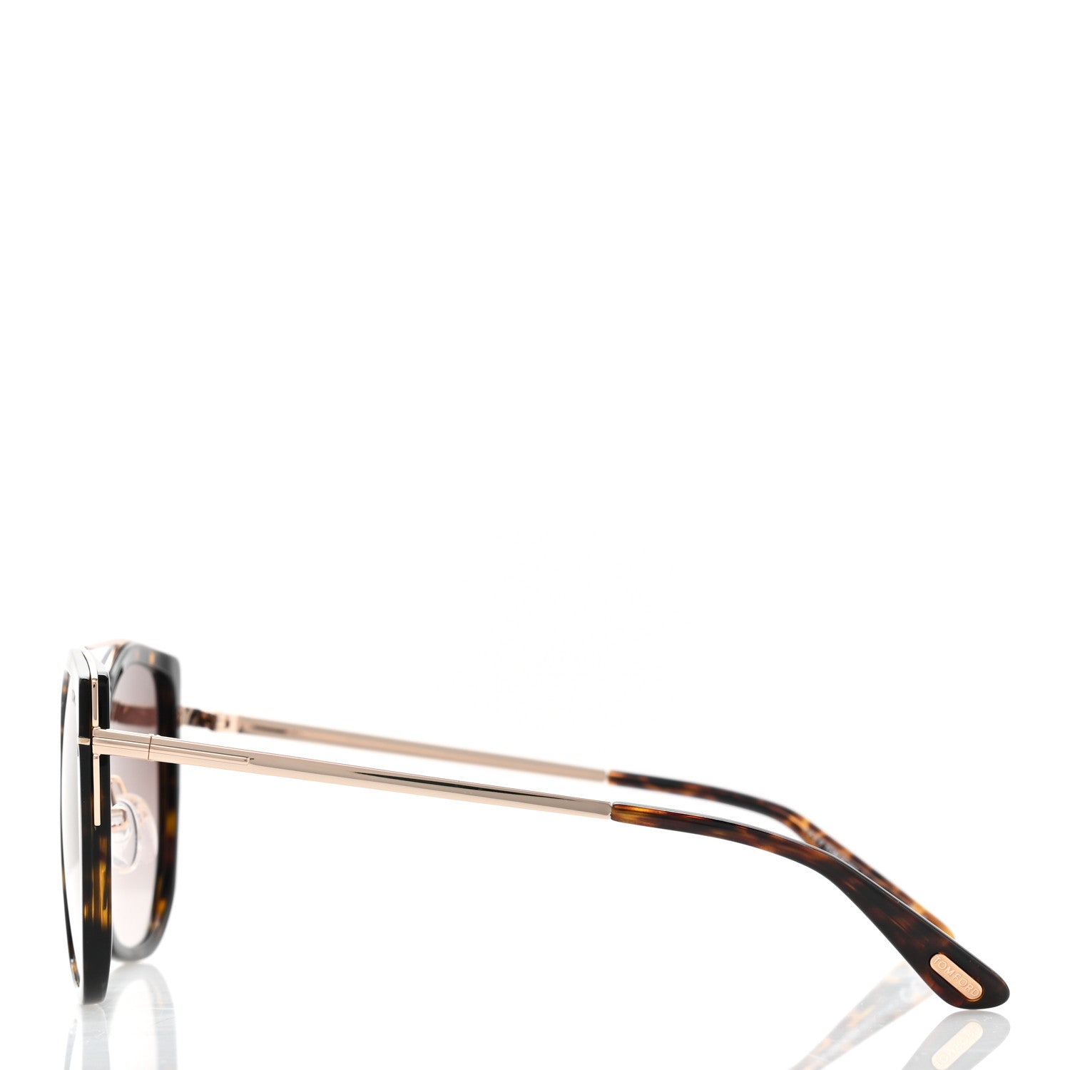 Tom Ford Dahlia 02 Sunglasses TF648 Tortoise 3 of 7