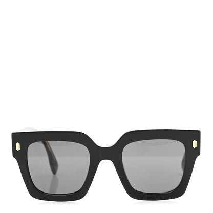 Fendi Acetate Fendi Square Sunglasses FE40101I Black 2 of 7