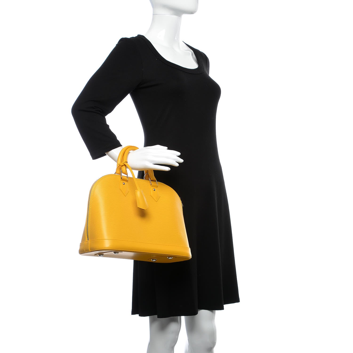 Louis Vuitton Epi Alma PM Citron 2 of 11