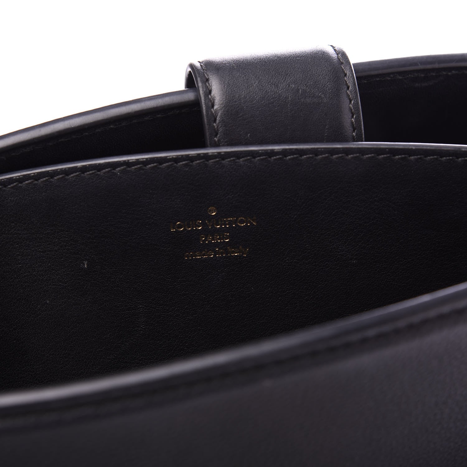Louis Vuitton Taurillon Cour Marly MM Black 7 of 8