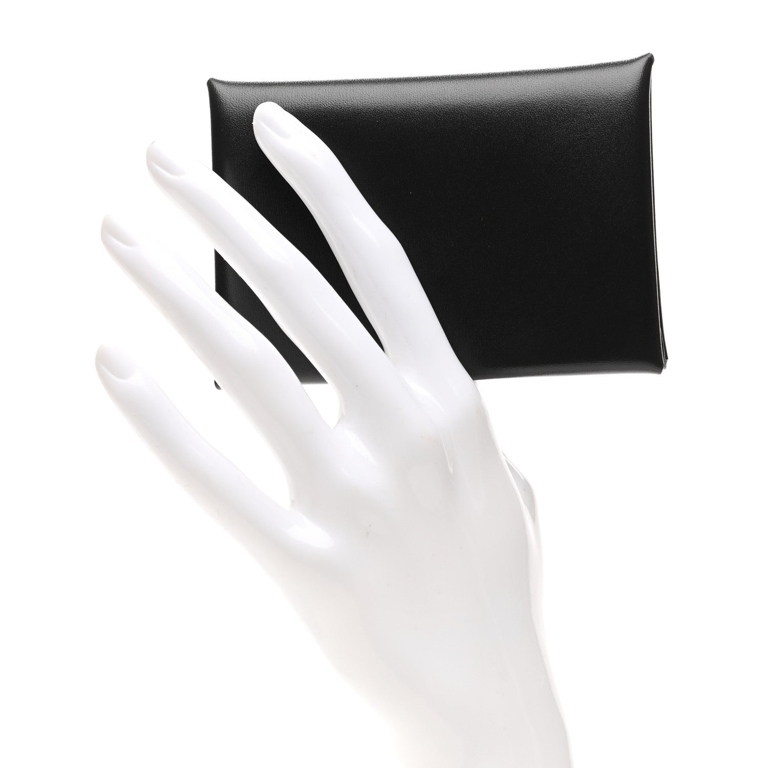 Hermes Box Calvi Duo Card Case Graphite 2 of 7