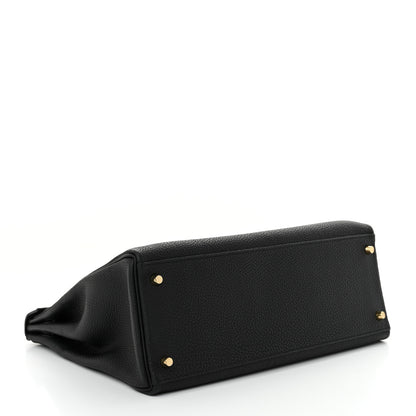 Hermes Togo Kelly Retourne 35 Black 4 of 12