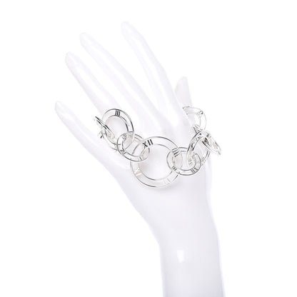 Tiffany Sterling Silver Atlas Link Bracelet 2 of 6