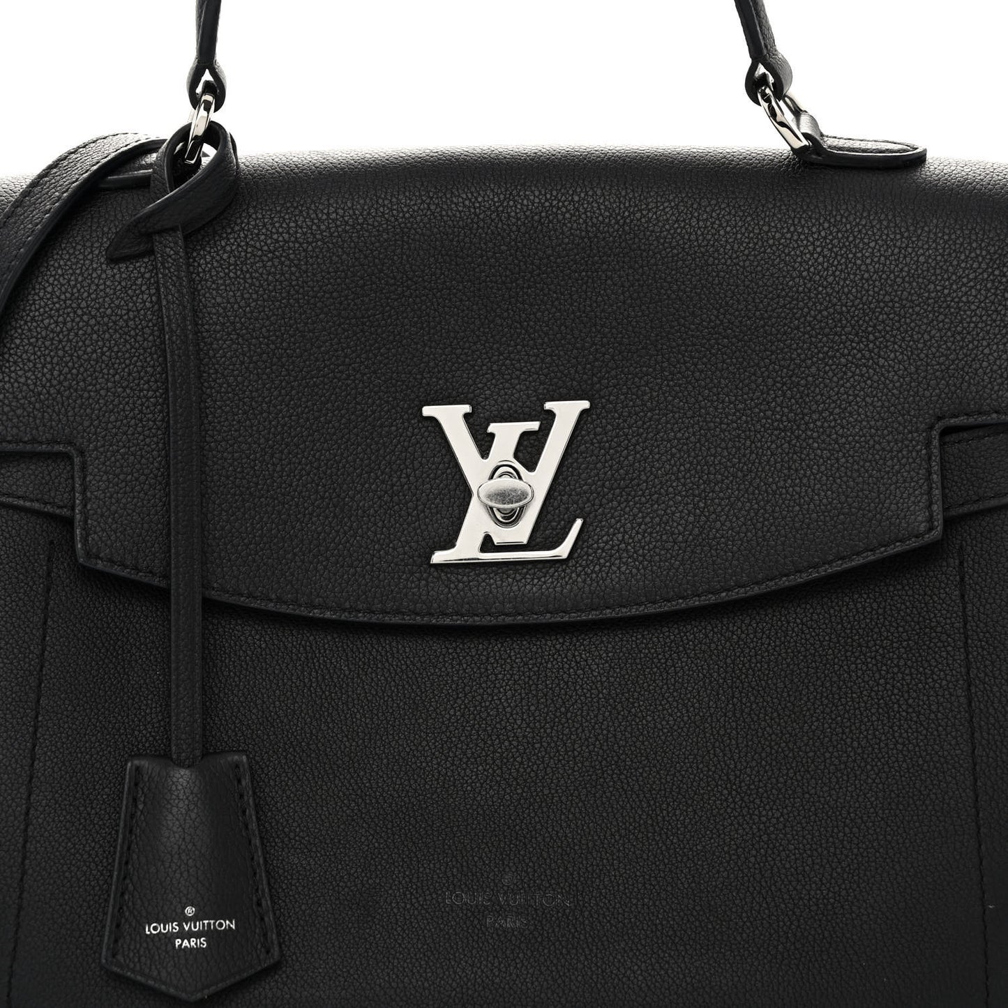 Calfskin Lockme Ever Black