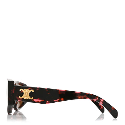 Celine Acetate Triomphe Sunglasses CL40227U Pink Havana 3 of 7