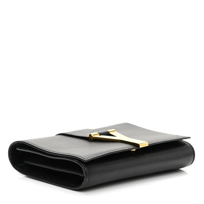 Saint Laurent Calfskin Classic Y Ligne Chain Wallet Black 4 of 13