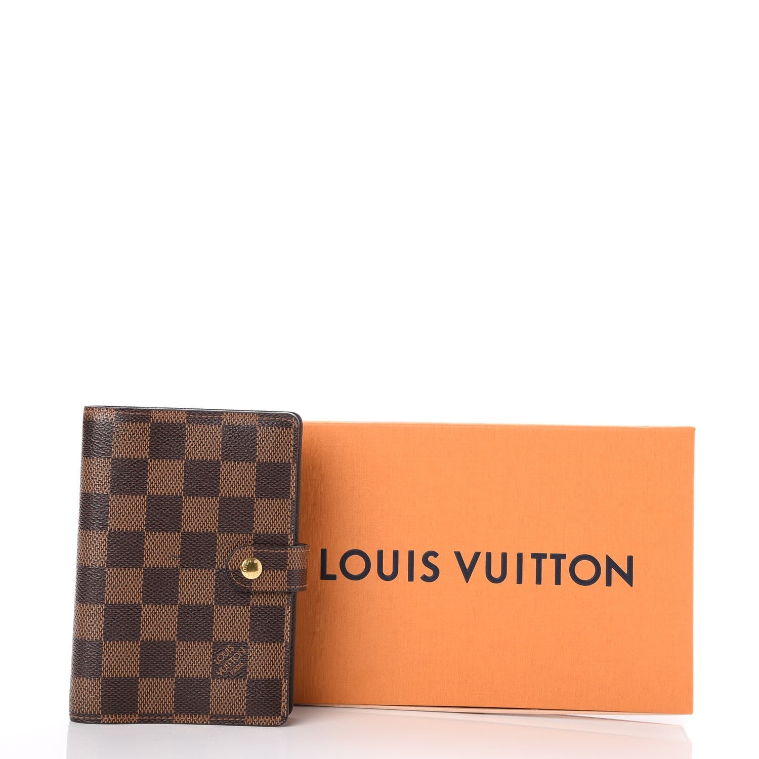Louis Vuitton Damier Ebene Small Ring Agenda Cover 8 of 8