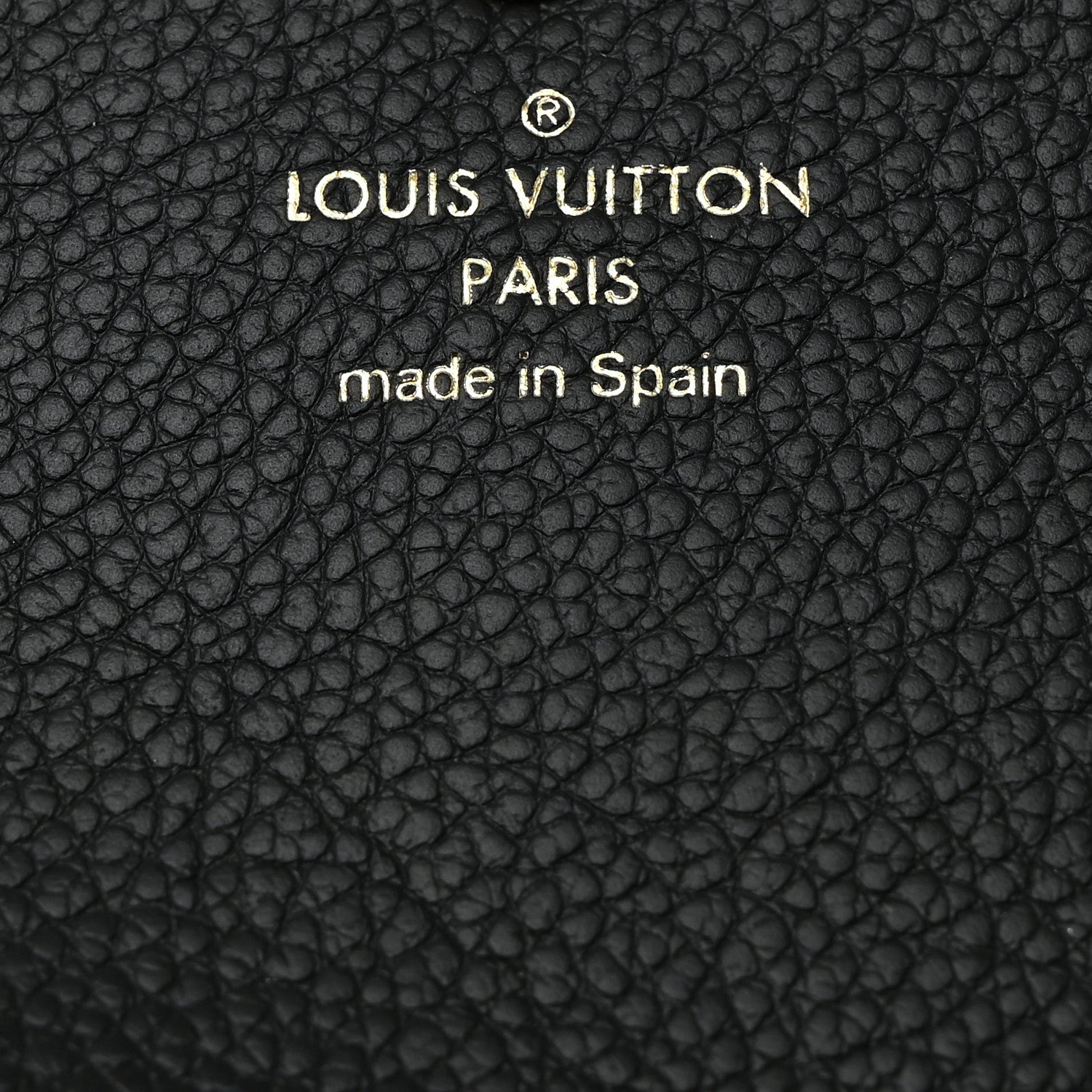 Louis Vuitton Monogram Empreinte Giant Sarah Wallet Black Beige 6 of 7