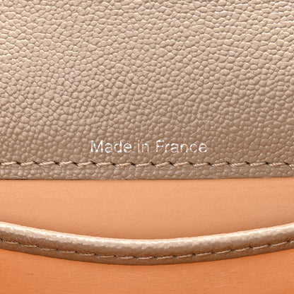 Delvaux Grained Calfskin Mini Brillant Satchel Camaieux Tourterelle 6 of 12