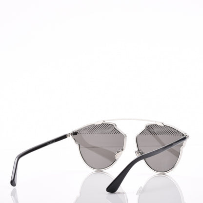 Christian Dior Studded So Real Sunglasses Silver 4 of 7