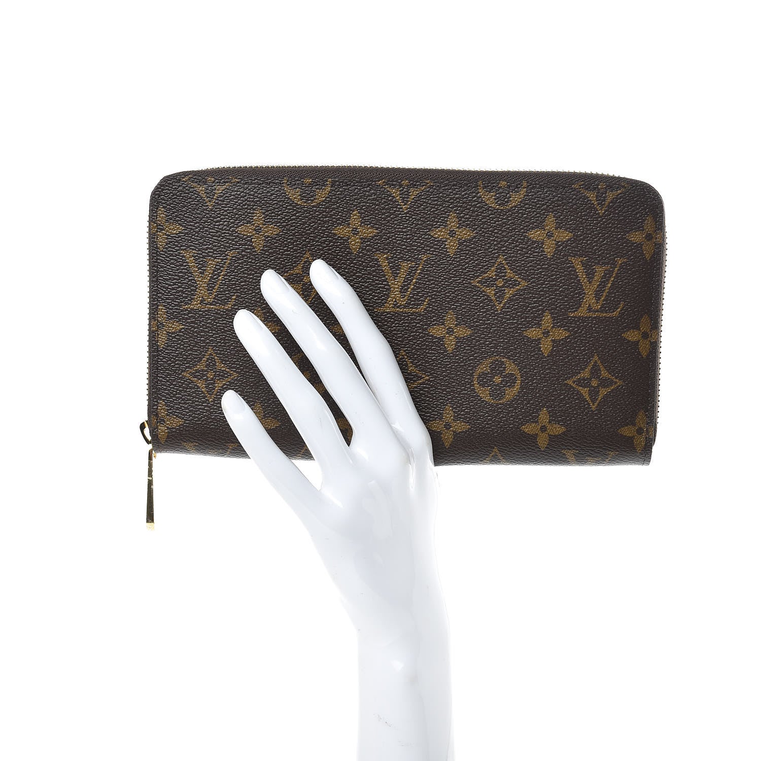 Louis Vuitton Monogram Zippy Organizer Wallet 2 of 8