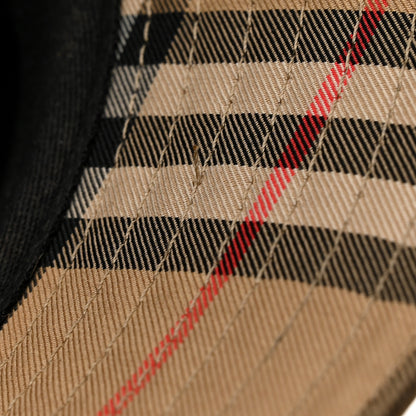 Burberry Technical Cotton Vintage Check Bucket Hat S Archive Beige 7 of 9