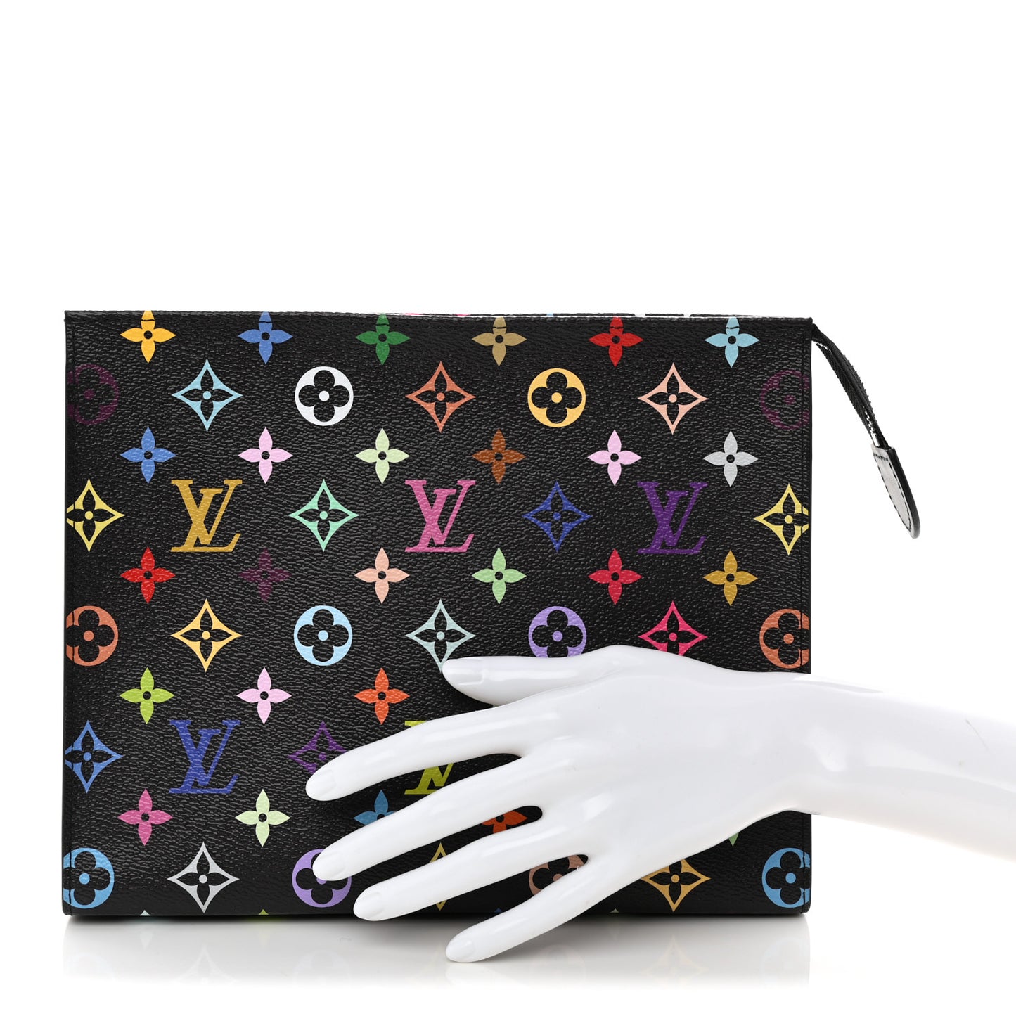 LV X TM Monogram Multicolor Toiletry Pouch 26 Black