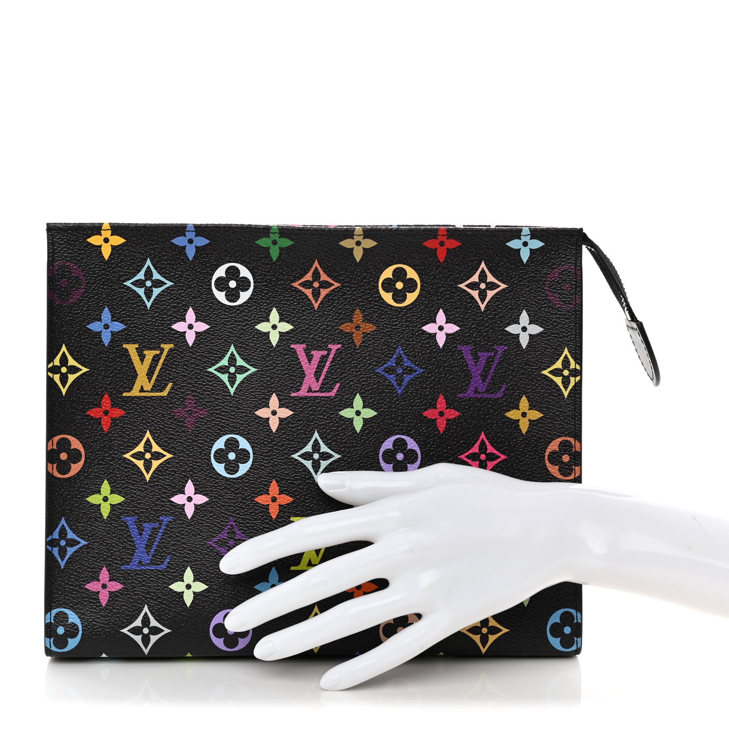 Louis Vuitton LV X TM Monogram Multicolor Toiletry Pouch 26 Black 2 of 10