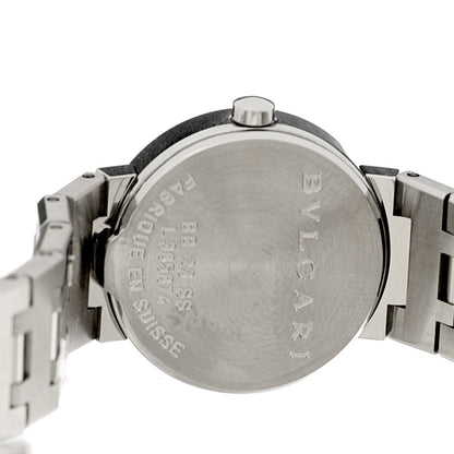 Bulgari Stainless Steel 23mm Quartz Watch Black 4 of 4