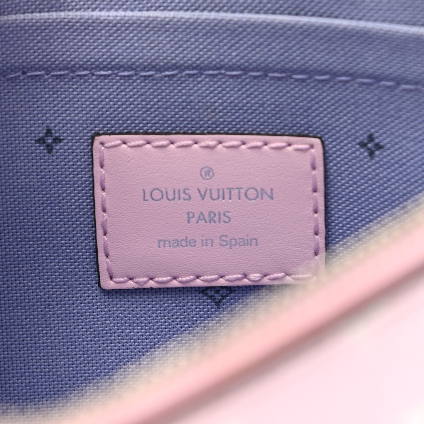Monogram Escale Neverfull MM GM Pochette Pastel