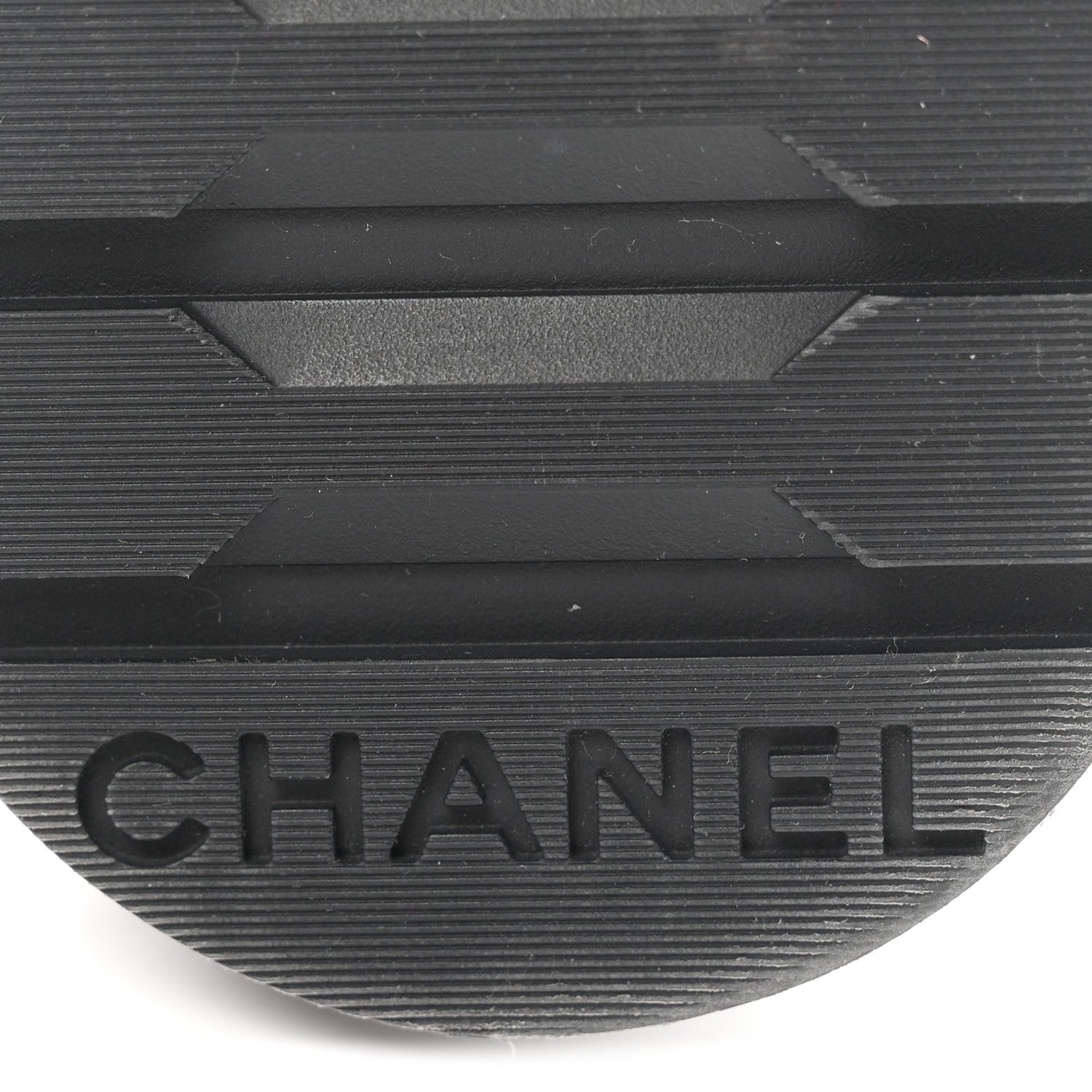 Chanel Shiny Calfskin Quilted Lace Up Combat Boots 40.5 Black 7 of 11