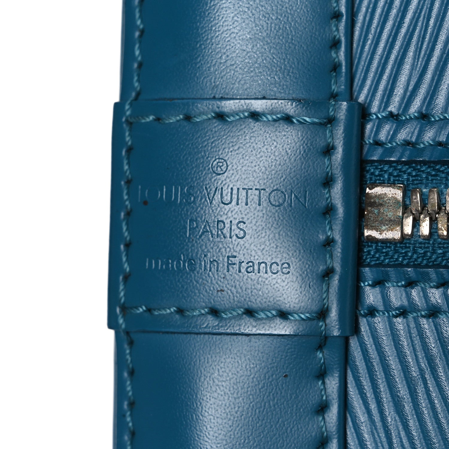 Louis Vuitton Epi Alma PM Cyan 6 of 10