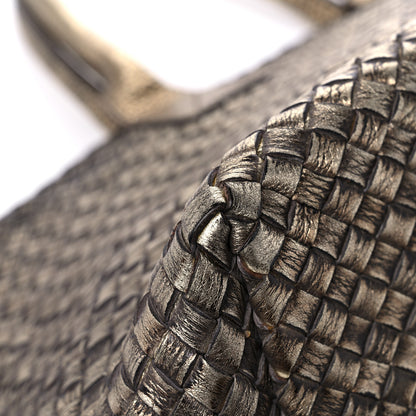 Bottega Veneta Intrecciato Medium Cabat Platino Ossidato 8 of 12