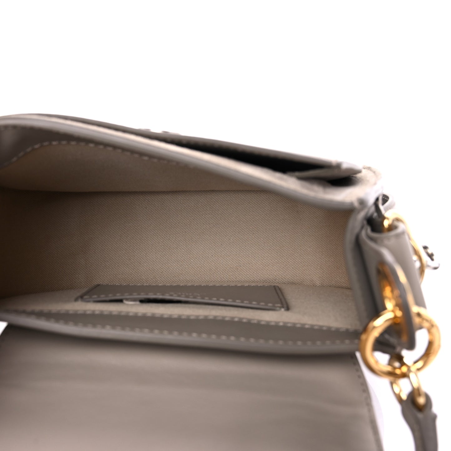 Calfskin Small Tess Bag Motty Grey