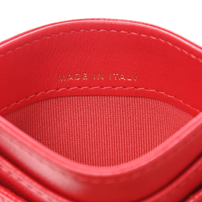 Chanel Caviar Quilted Card Holder Red 7 of 8
