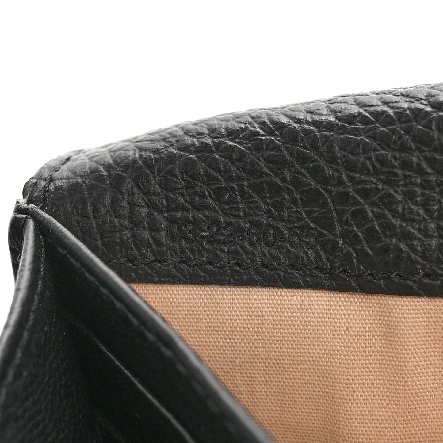 Calfskin Marcie Continental Flap Wallet Black