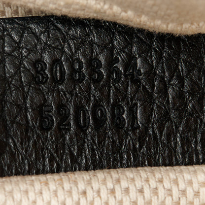 Gucci Pebbled Calfskin Small Soho Disco Bag Black 7 of 12
