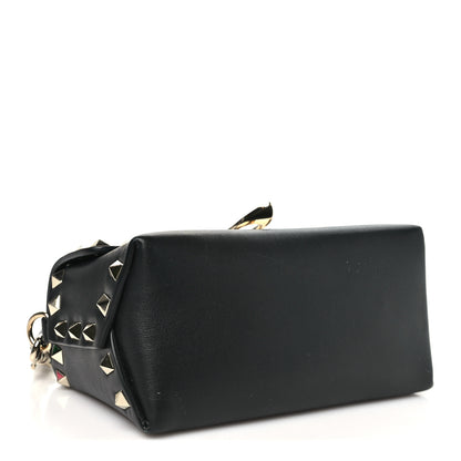 Valentino Garavani Vitello Mini Rockstud Crossbody Bag Black 3 of 8