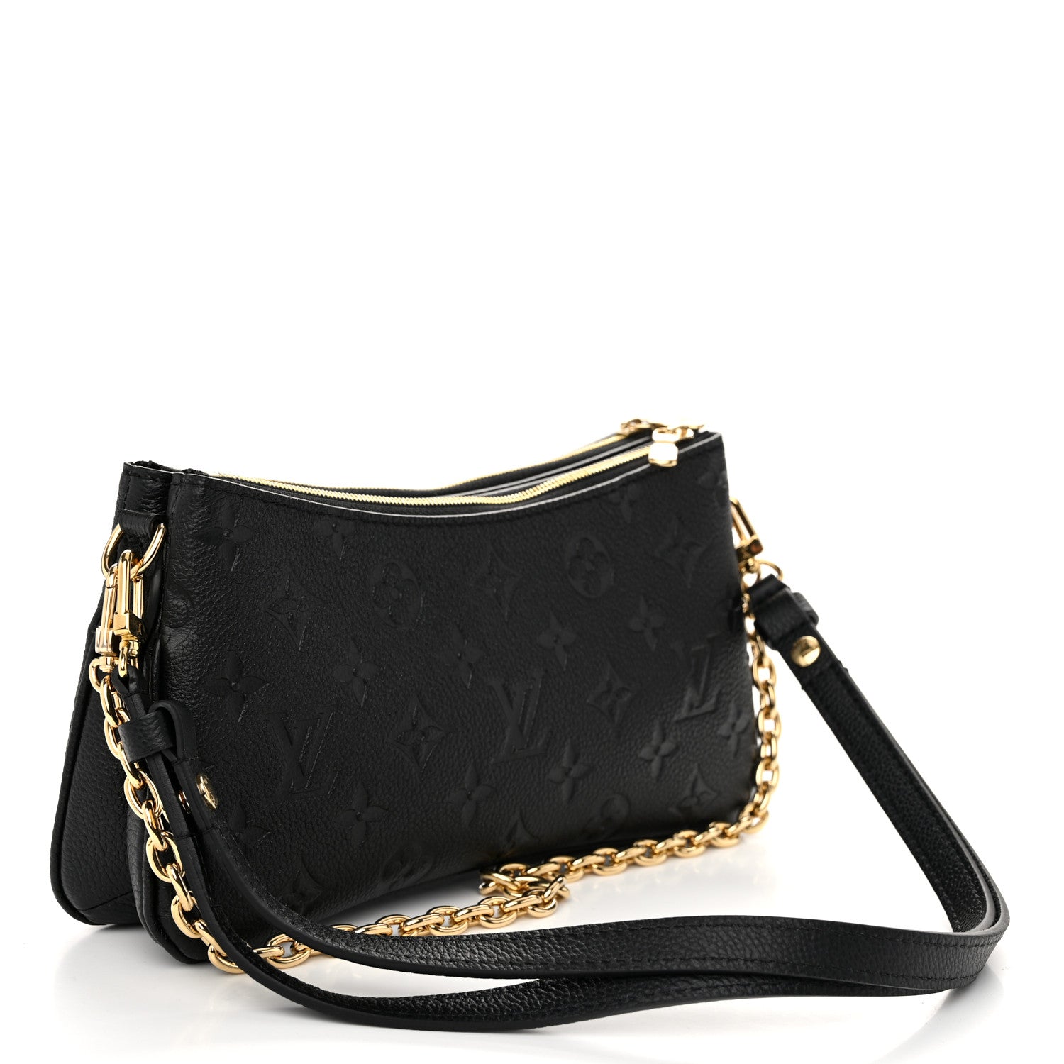 Louis Vuitton Empreinte Monogram Liv Pochette Black 3 of 10