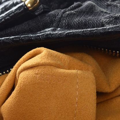 Louis Vuitton Denim Neo Cabby GM Black 8 of 8