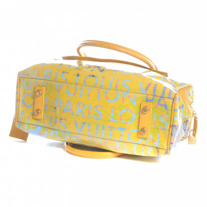 Louis Vuitton Monogram Pulp Defile Weekender PM Yellow 4 of 8