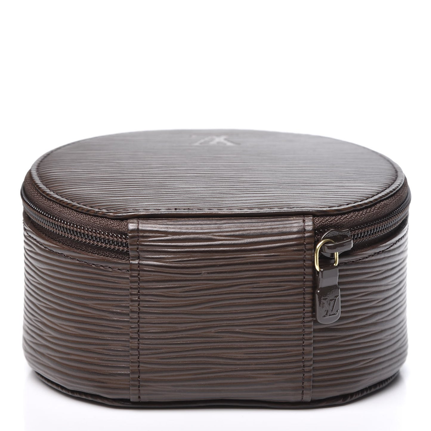 Epi Ecrin Bijoux 10cm Jewelry Box Case Moka
