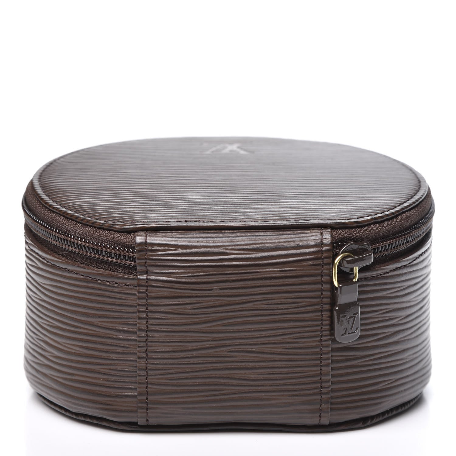 Louis Vuitton Epi Ecrin Bijoux 10cm Jewelry Box Case Moka 2 of 9