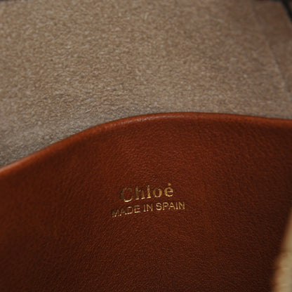 Chloe Suede Calfskin Nano Hayley Hobo Eucalyptus 6 of 7